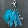 Sleutelhanger Bianca Turquoise