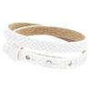 Leren armband Ava met zeeuwse knop in taupe