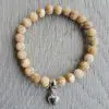 Armband Harper tiger eye mat