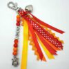 Sleutelhanger Sade oranje rood