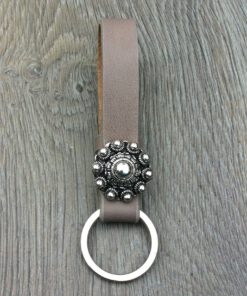 Sleutelhanger Thylane in blauw taupe