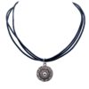 Leren ketting Miriam met zeeuwse knop