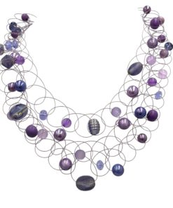 Ketting Kaylee Lavendel paars