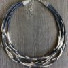 Ketting Stella antraciet grijs