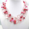 Ketting Kaylee Rood / Roze