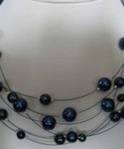 Ketting Indira in donkerblauw