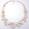 Ketting Joss ivoor peach