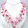 Korte ketting Kaylee roze