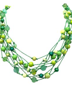 Ketting Gabrielle appeltjesgroen