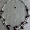 Ketting Barbra bordeaux