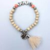 Kinderarmband Amber peach