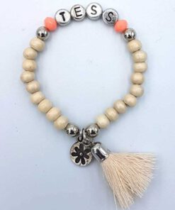 Kinderarmband Amber peach