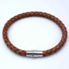 Heren leren armband