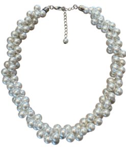 Parelketting Aretha wit