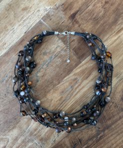 Ketting Gabrielle bruin