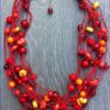 Ketting Gabrielle Rood / Oranje