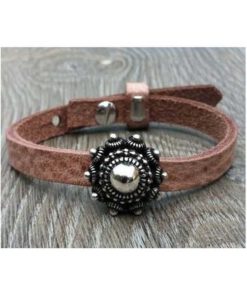 Leren armband Ava enkel