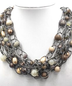 Ketting Jane taupe