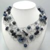 Ketting Kaylee Zwart / Blauw