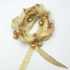 Armband Fleur van glitterband