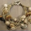 Armband Gabrielle Beige