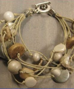 Armband Gabrielle Beige