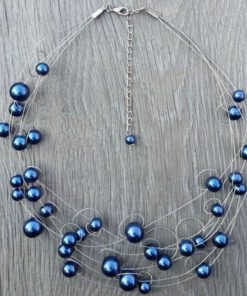 Ketting Janelle in Donkerblauw
