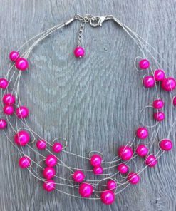 Ketting Janelle in Fuchsia