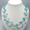 Ketting Marlene van aqua mix