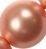 Donker Peach kleurige parels