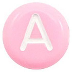 letterkralen pink white