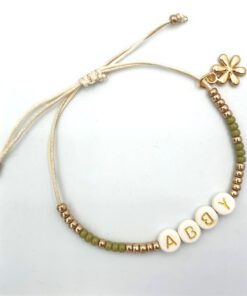 Armband Abby met naam