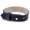 Verstelbare heren armband 15mm Indigo blue