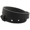 Verstelbare dubbele heren armband 15mm Nero black