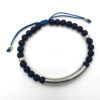 Armband Yara met RVS buis