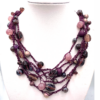 Ketting Jennie in Aubergine