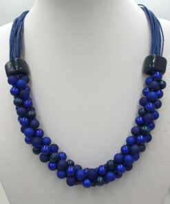 Ketting Adele kobalt blauw