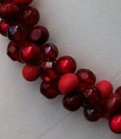 Ketting Adele rood