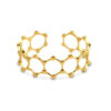 Roestvrij stalen (RVS) Stainless steel ring Goud
