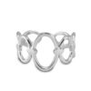 Roestvrij stalen (RVS) Stainless steel ring zilver
