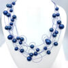 Ketting Judi donkerblauw