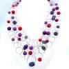 Ketting Kaylee Paars / Rood