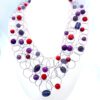 Ketting Kaylee Paars / Rood