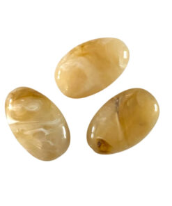 Grote acryl xl kralen beige marmer